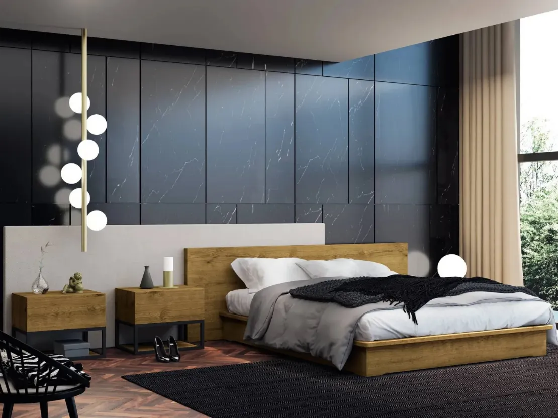 Letto Essential con box contenitore di Fratelli Mirandola