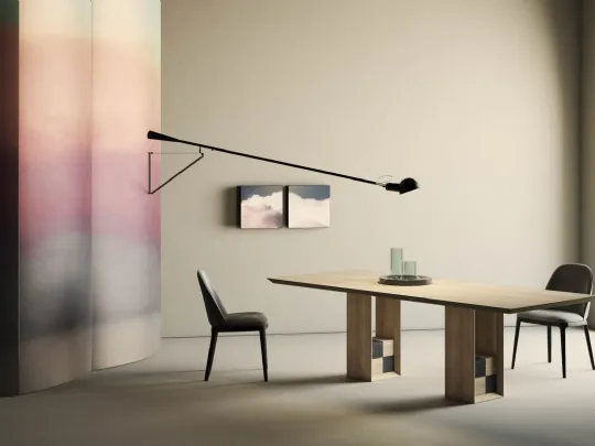 Tavolo di design Panama Quadrato 150x150 Fisso Pizzolato - Progetto Sedia
